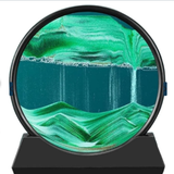 Moving Sand Art Picture | 3D Dynamic Deep Sea Sandscape with Display Stand | Random Color