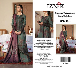 3 piece lawn suit