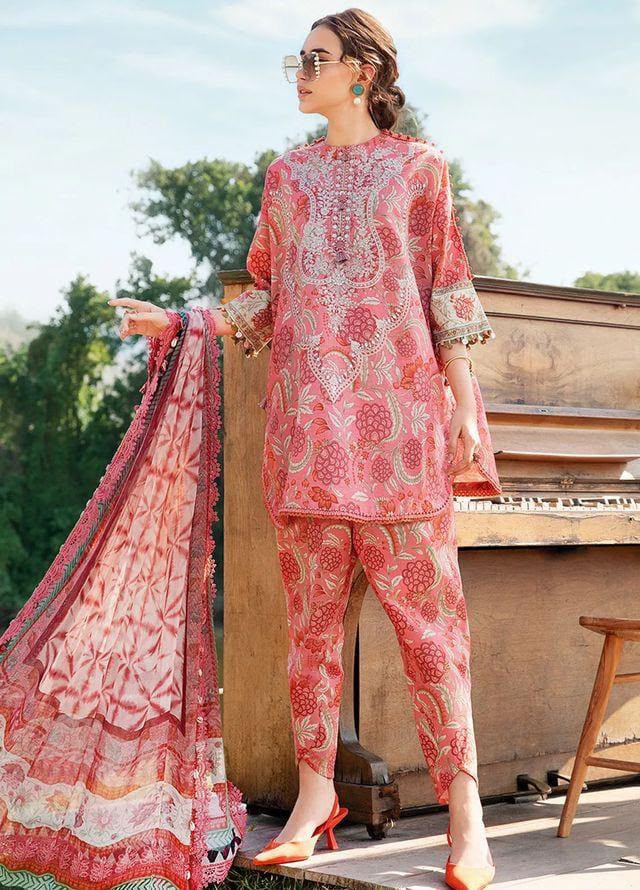 3 piece lawn suit