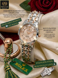 HI QUALITY ROLEX GIRLS DAIMOND CUT WATCHES⬅️  DAIMONDS CUT GLASS