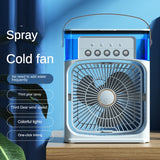 Mini air cooling ❄️ fan multifunction usb new household portable air conditioner humidifier strong wind | protable fan | portable air❄️ cooler (random color)