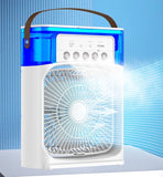 Mini air cooling ❄️ fan multifunction usb new household portable air conditioner humidifier strong wind | protable fan | portable air❄️ cooler (random color)