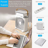 Mini air cooling ❄️ fan multifunction usb new household portable air conditioner humidifier strong wind | protable fan | portable air❄️ cooler (random color)