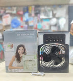 Mini air cooling ❄️ fan multifunction usb new household portable air conditioner humidifier strong wind | protable fan | portable air❄️ cooler (random color)