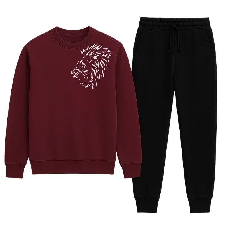 Lion Printed Track Suit