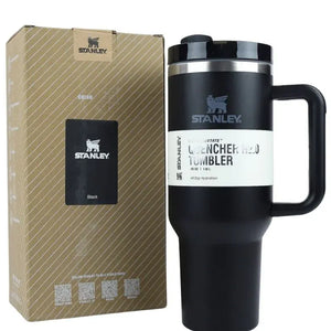 Stanley 40 Oz Stainless Steel Tumbler | Leak-Proof Vacuum Insulated Travel Mug | Hot & Cold
