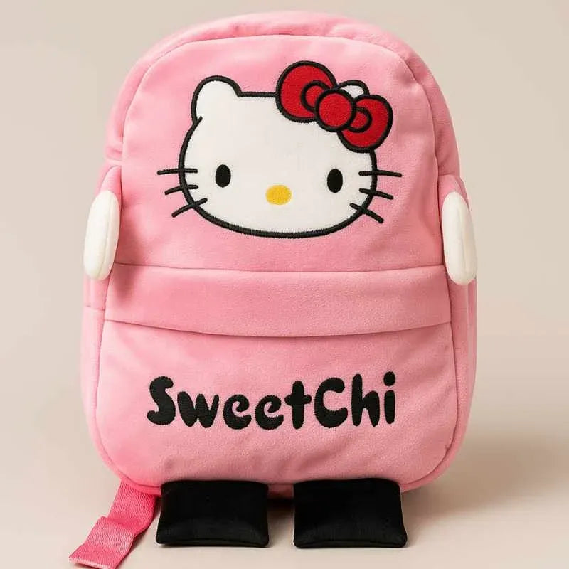 Cute Plush Character Backpack